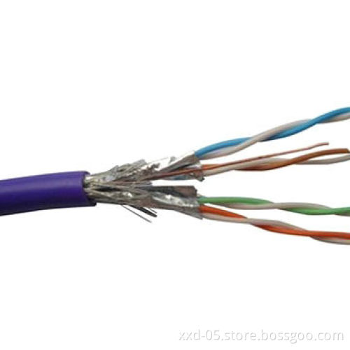 23AWG Solid Copper SFTP Cat6 LAN Cable, Ethernet Cable 305m